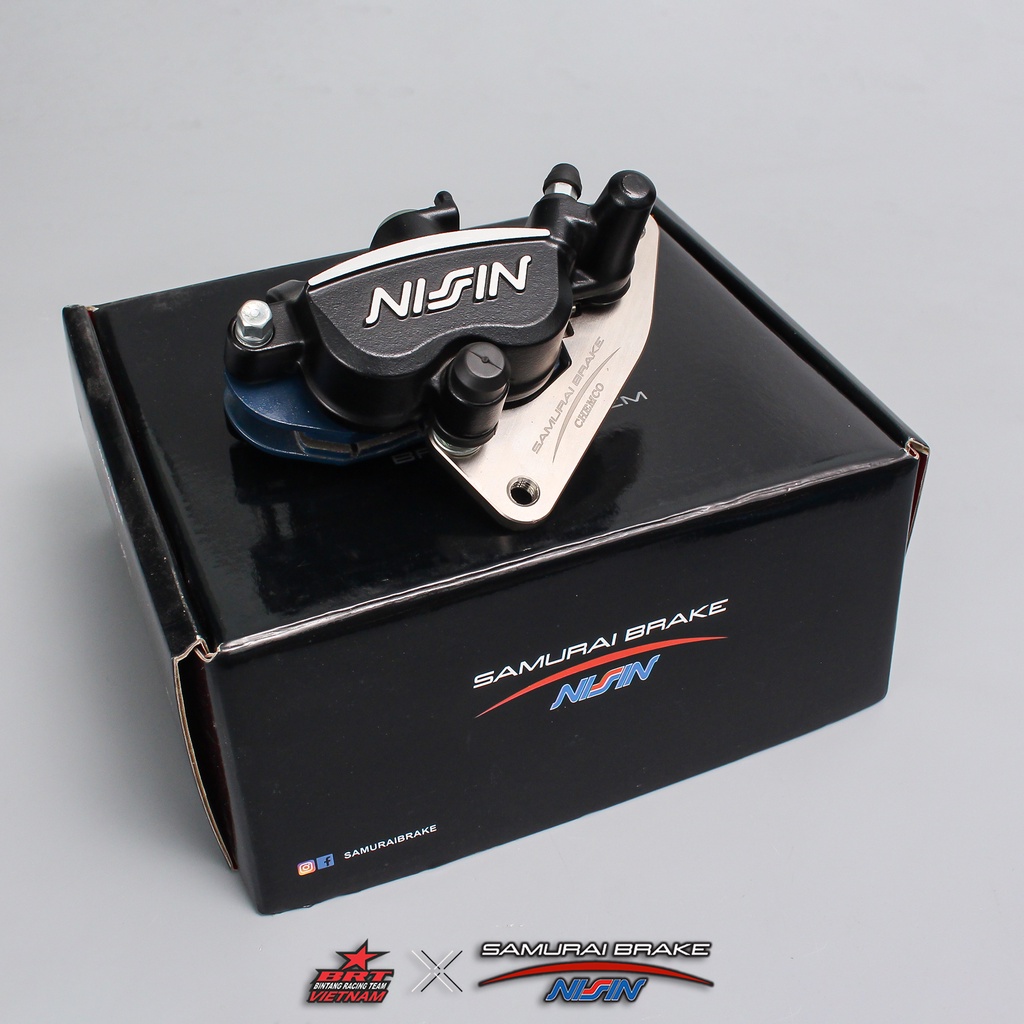 Heo dầu Samurai Nissin Brake 2 Pis Winner -Black