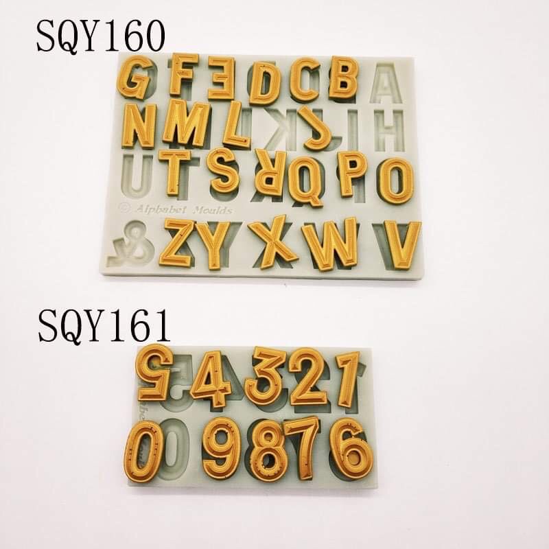 Silicon bộ chữ hoa + số