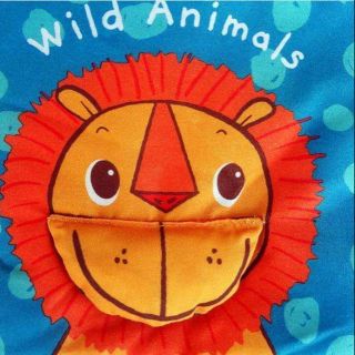 Sách vải luyện kĩ năng lật mở wild animals