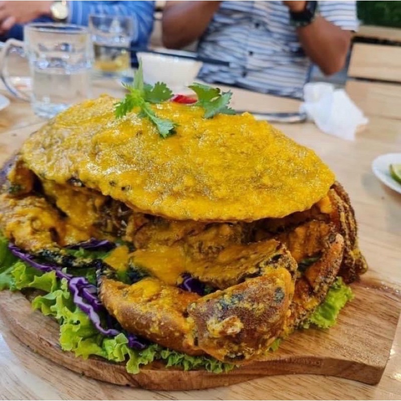 Cua nâu Nauy con 1kg full gạch, hàng cấp đông