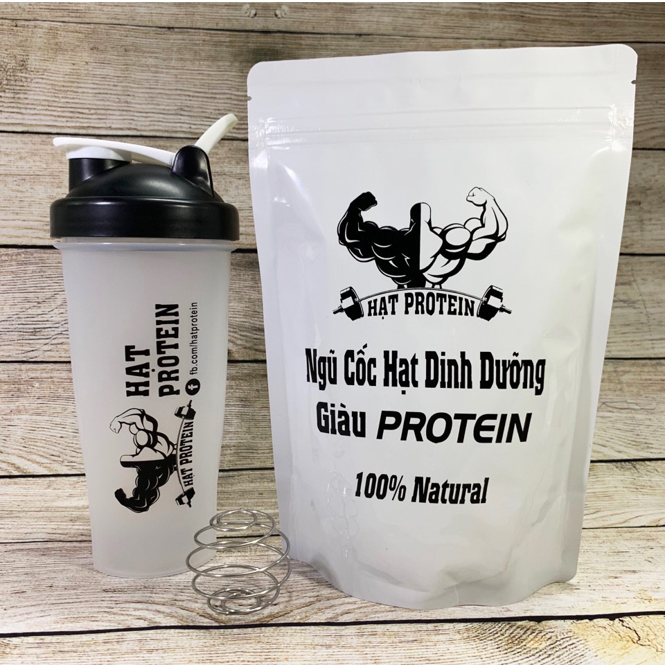 COMBO 3 túi Bột ngũ cốc Hạt Protein Tăng cân tăng cơ + Tặng bình pha lắc