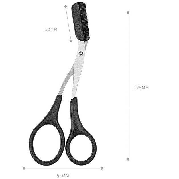 Kéo Cắt Tỉa Lông Mày Mini Brow Class 3 Màu