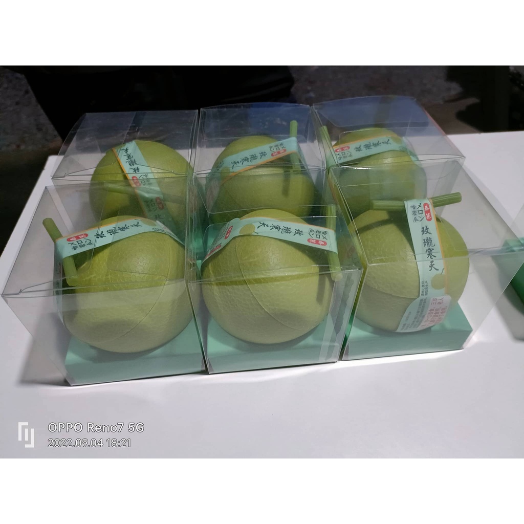 Combo 9 Quả thạch trái cây thạch dưa lưới thạch dưa gang thạch đào thạch măng cụt hộp 108g