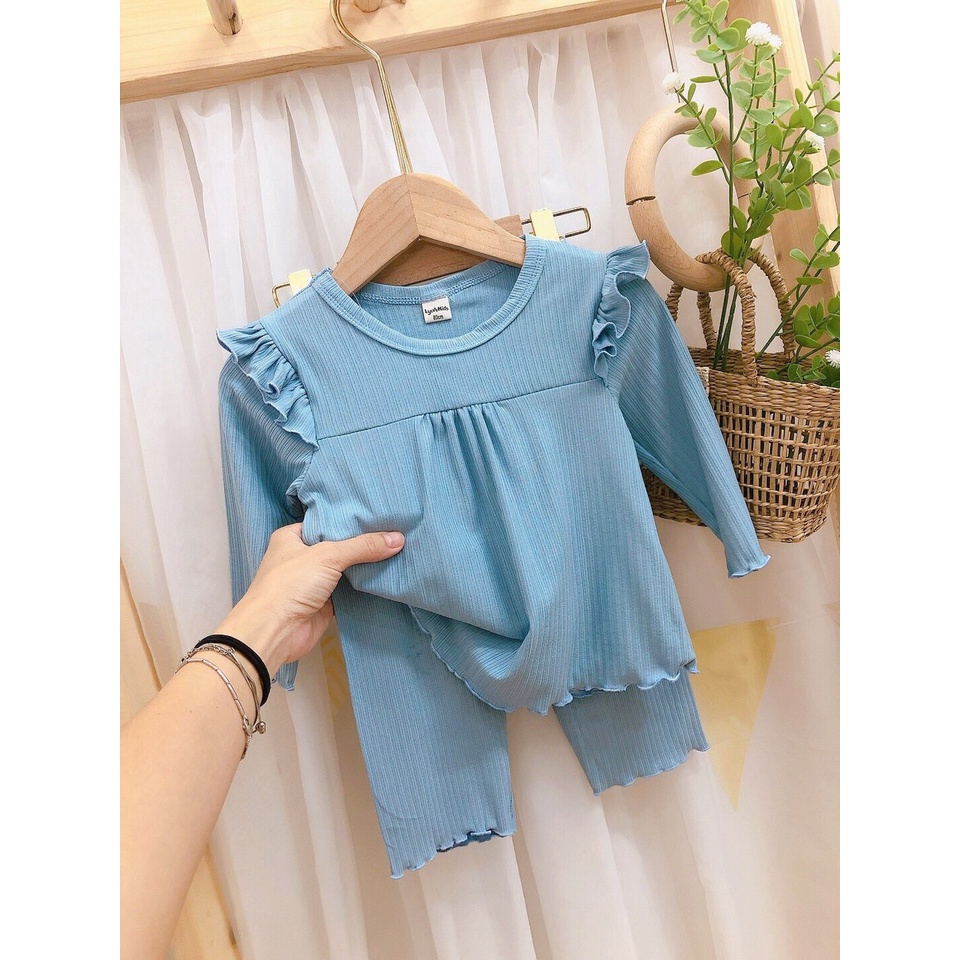SALE BỘ LEN TĂM XUẤT HÀN BÉ GÁI SIZE 8-18KG(TAMXH)