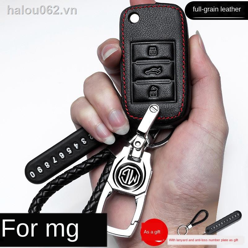 Vỏ Da Bảo Vệ Chìa Khóa Xe Hơi 2019 MG 3/6 zs/hs Ruiteng mg6/gs/gt