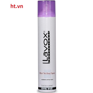 Keo Xịt Tóc Giữ Nếp Mềm (Tím) Lavox 420ml Chính Hãng.