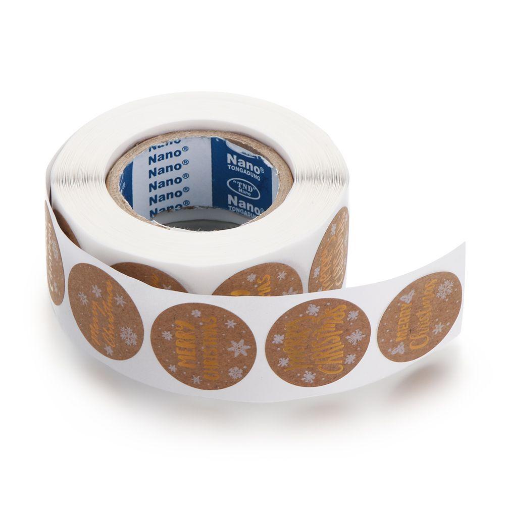 Bộ 500 Miếng Dán Trang Trí Phong Bì Đám Cưới / Giáng Sinh DIY