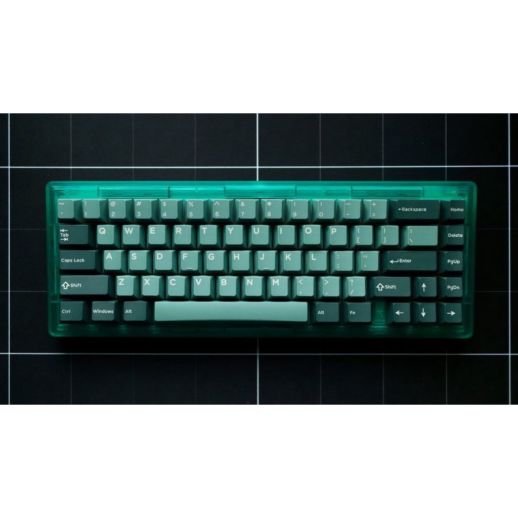 Kit bàn phím cơ GAS67 Gasket Mount Hotswap Stab PCB Mount TeamWolf - Kit bàn phím cơ LayOut 67