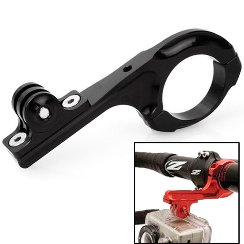 Phụ kiện giá đỡ gắn tay lái xe đạp bằng nhôm cho Go Pro Hero 9 8 7 5 4 Session Sjcam Sj4000