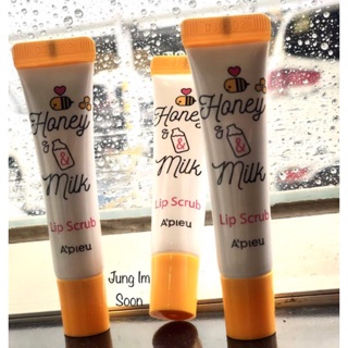 🤩Tẩy Tế Bào Chết Môi Honey Milk Lip Scrub A’Pieu