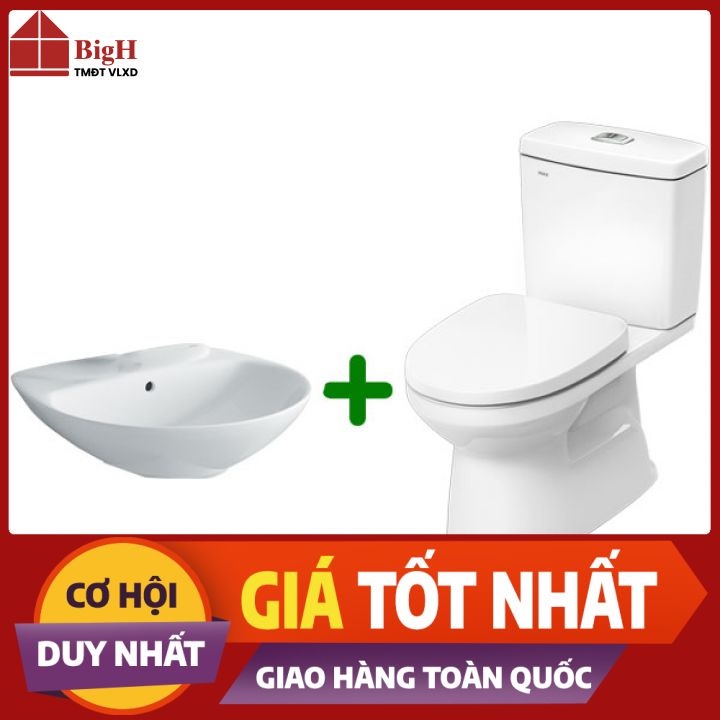 Bộ thiết bị vệ sinh Inax C-504VAN+L-285V giảm giá khủng - Vật liệu xây dựng BigH