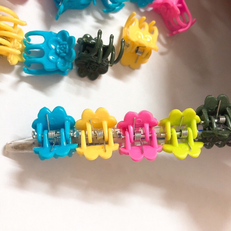 Sét 20 Cái Kẹp Bướm trồng lan mix 7 màu size nhỏ siêu xinh
