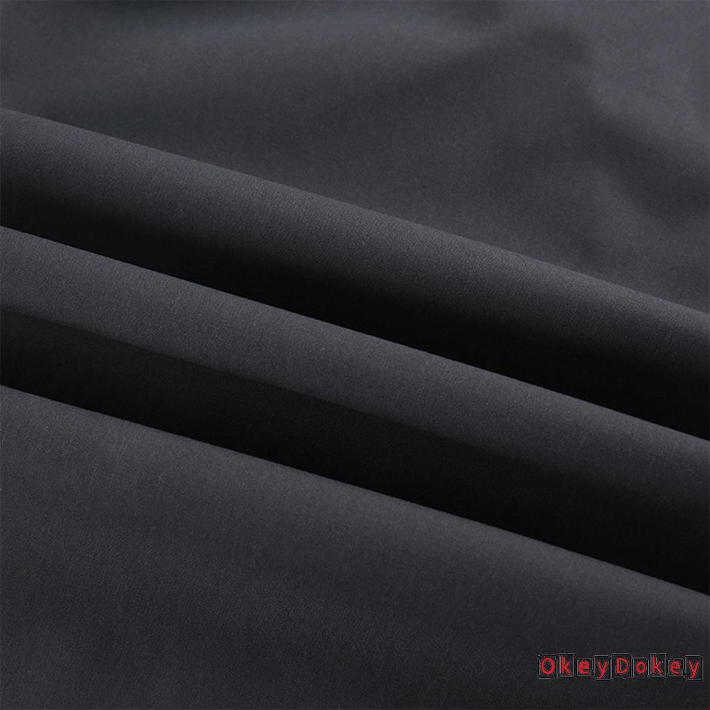 Odokey Quần Dài Túi Hộp Dây Rút Màu Trơn Thư Giãn Thời Trang Đường Phố Cho Nữ