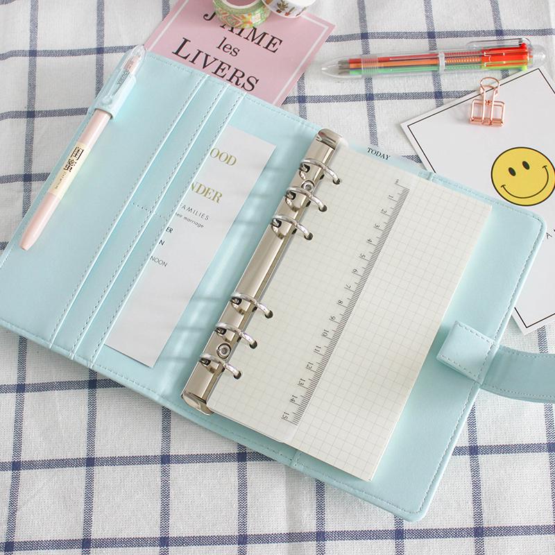 Bìa sổ tay ghi chép A5/A6 thiết kế kiểu xoắn ốc tiện dụng chất lượng cao