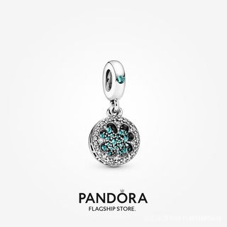 Pandora mặt dây chuyền hình cỏ bốn lá may mắn