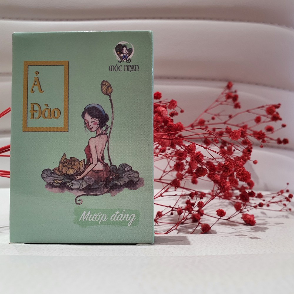 Xà bông Mướp đắng Soap ả đào Mướp đắng Mộc Nhan / Giảm mụn, giảm thâm sẹo