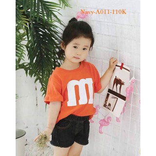 Áo thun lửng bé gái