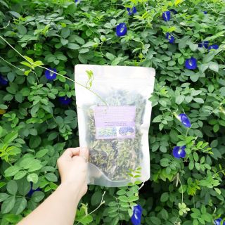 100gr hoa đậu biếc khô tự nhiên vườn nhà