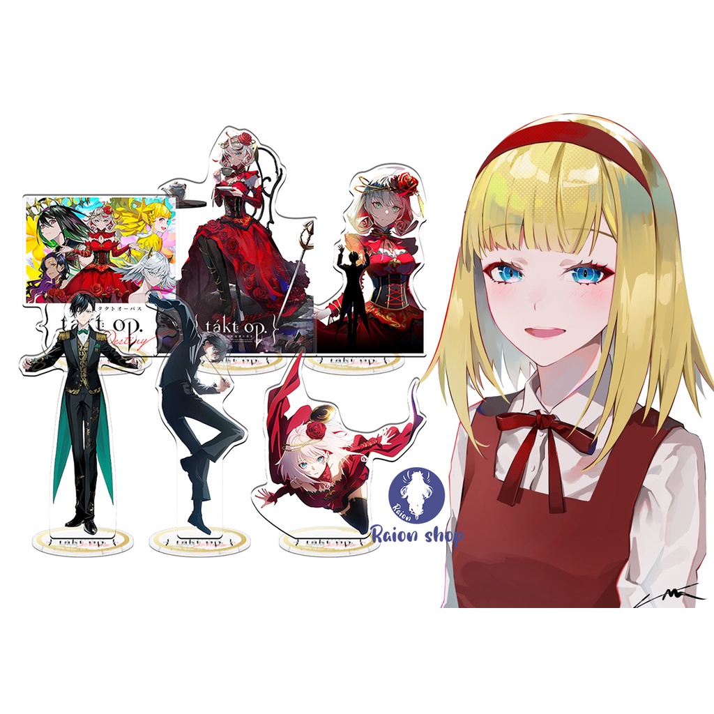 Mô Hình Standee Acrylic Mica Anime takt op.Destiny