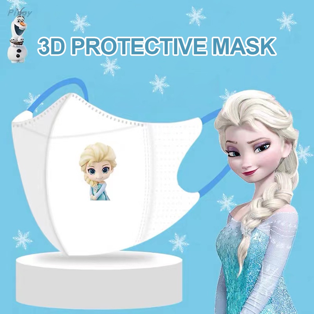 3d Mặt Nạ Gấu Vịt Khẩu Trang Trẻ Em Bé Gái Bé Trai Hoạt Hình Đặc Biệt Mùa Hè Khẩu Trang 3 Chiều 3d 3-Lớp Dùng Một Lần Mặt Nạ Đóng Gói Riêng Biệt