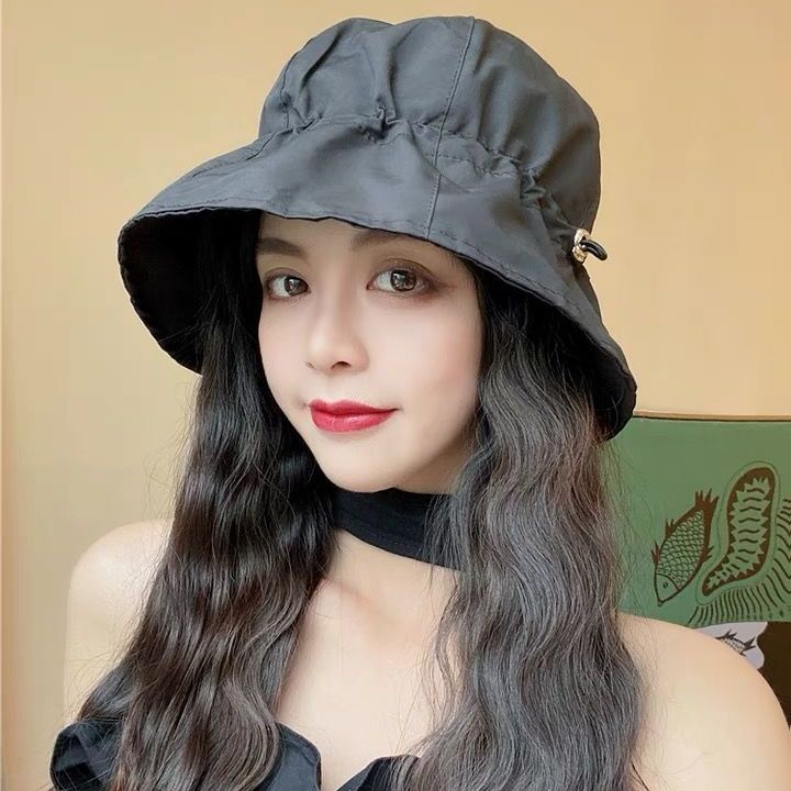 Nón Tai Bèo Chống Tia Cực Tím Siêu Nhẹ Che Nắng Có Thể Điều Chỉnh Kích Thước Phong Cách Hàn Quốc Dành Cho Nữ Mã 4.13