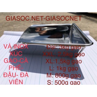 DỤNG CỤ XẺNG VÁ INOX XÚC GẠO/NHỰA/CÀ PHÊ/ĐIỀU/ĐẬU/ĐÁ/CÁM/BỘT