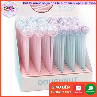 Bút Bi Mực Nước Nhựa Pha Lê Hình siêu xinh BV014 Chichi,bút viết cute, bút bi mực nước lông kim dễ thươngng bắt m