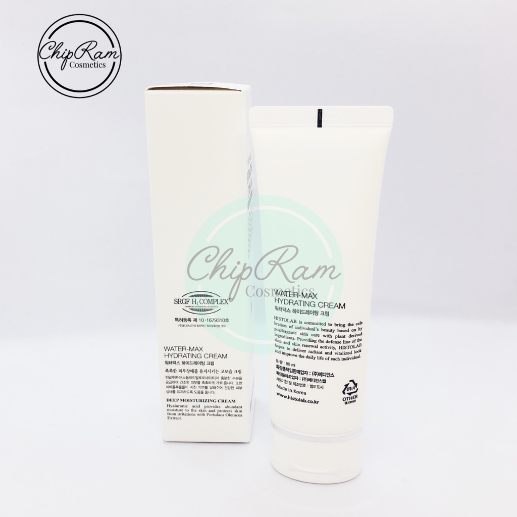 KEM DƯỠNG ẨM TỐI ƯU WATER MAX HYDRATING CREAM HISTOLAB