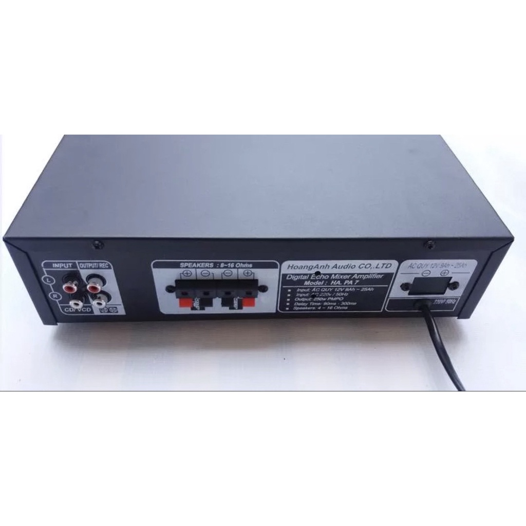 Ampli Oriole PA7 - âmly mini dùng cho loa thông báo, loa phóng thanh