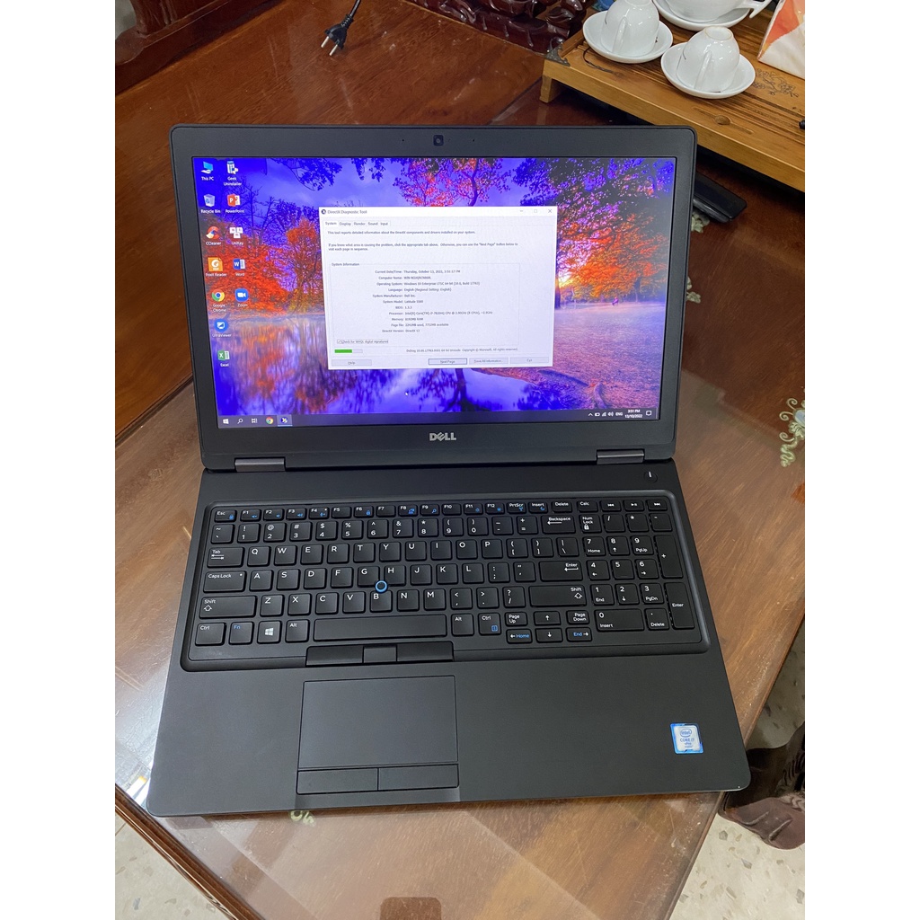 Dell Latitude E5580 I7-7820HQ trùm là em, bao giá Miền Nam nha