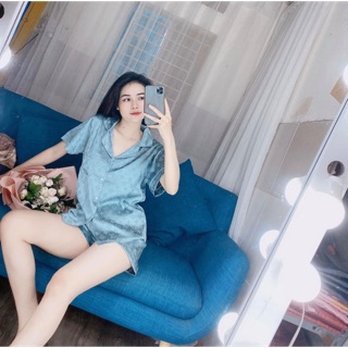 Bộ cộc tay lụa gấm