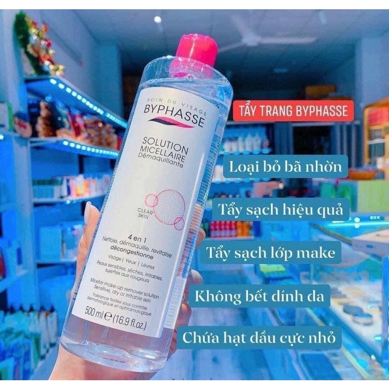 Nước tẩy trang Byphasse công nghệ đa năng