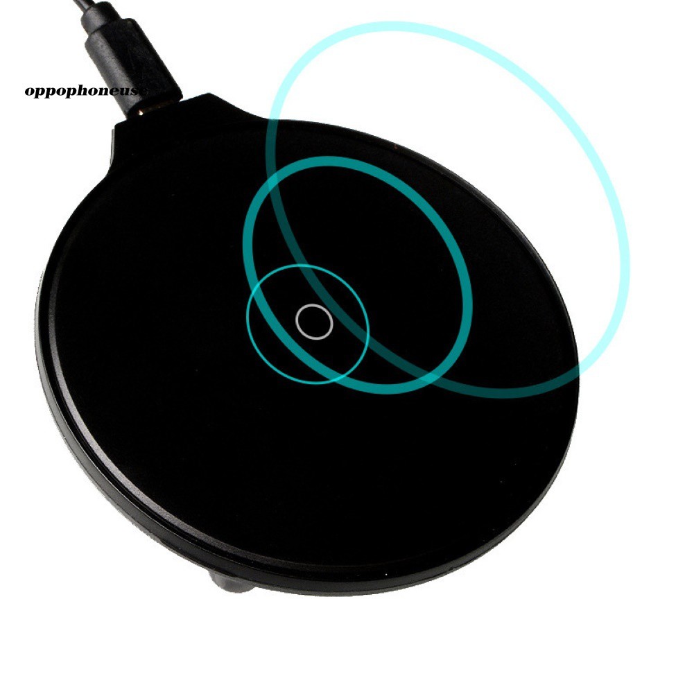 【OPHE】5W/10W Portable Fast Charging Qi Wireless Charger Pad for iPhone X XS 11 Pro Max