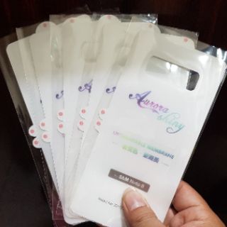 Dán ppf cho note8 note9 combo 2 mặt