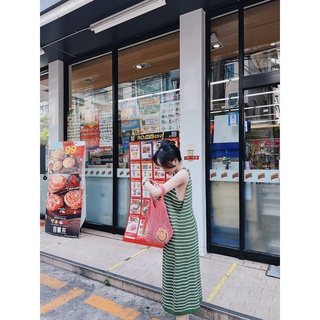 Đầm suông sọc nhỏ TL