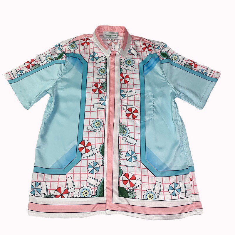 Áo sơ mi Casablanca copacabana shirt ss21