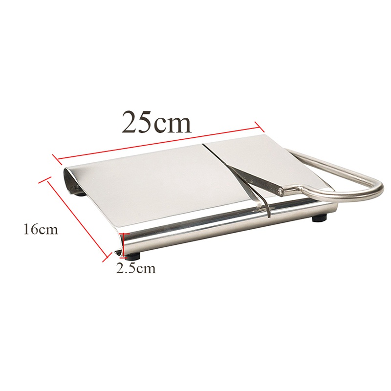 1 Dụng Cụ Cắt Phô Mai Bằng Thép Không Gỉ