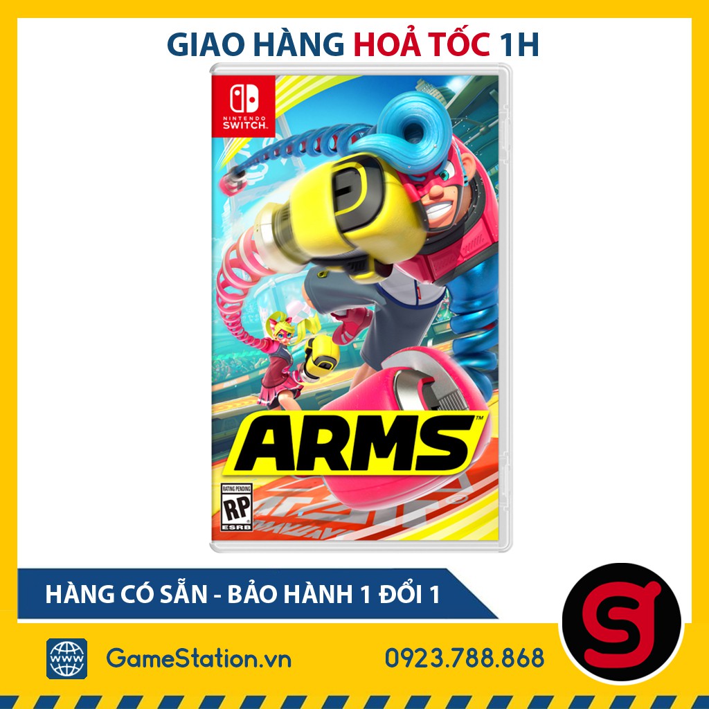 Game Nintendo Switch Mới: ARMS cho máy Switch