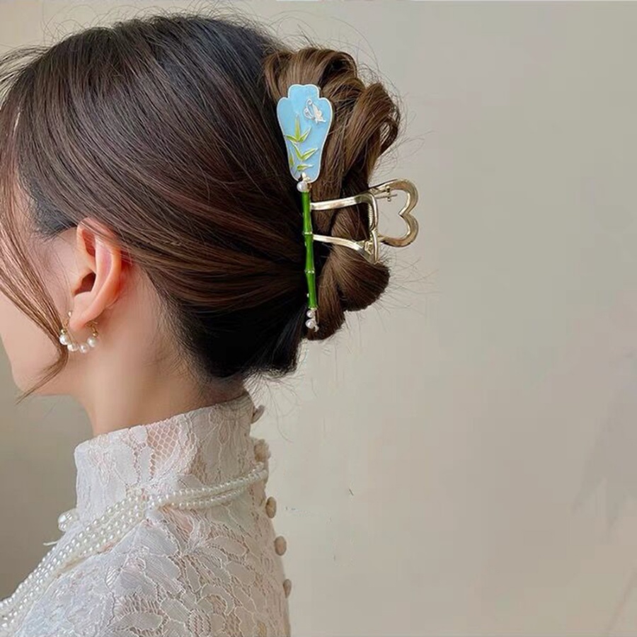 Trâm Cài Tóc Đính Ngọc Trai Phong Cách Trung Hoa Cổ Điển Cho Nữ