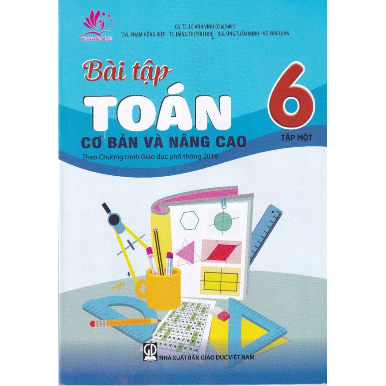 Sách - Bài tập toán cơ bản và nâng cao 6 tập 1