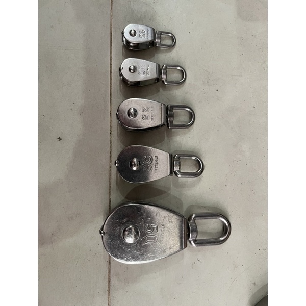 Ròng rọc inox 304 M20 ròng rọc đơn thép không gỉ