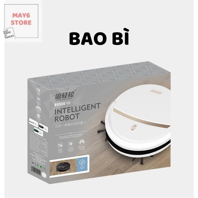Robot hút bụi lau nhà thông minh, máy hút bụi không dây RS320 PRO MAY6