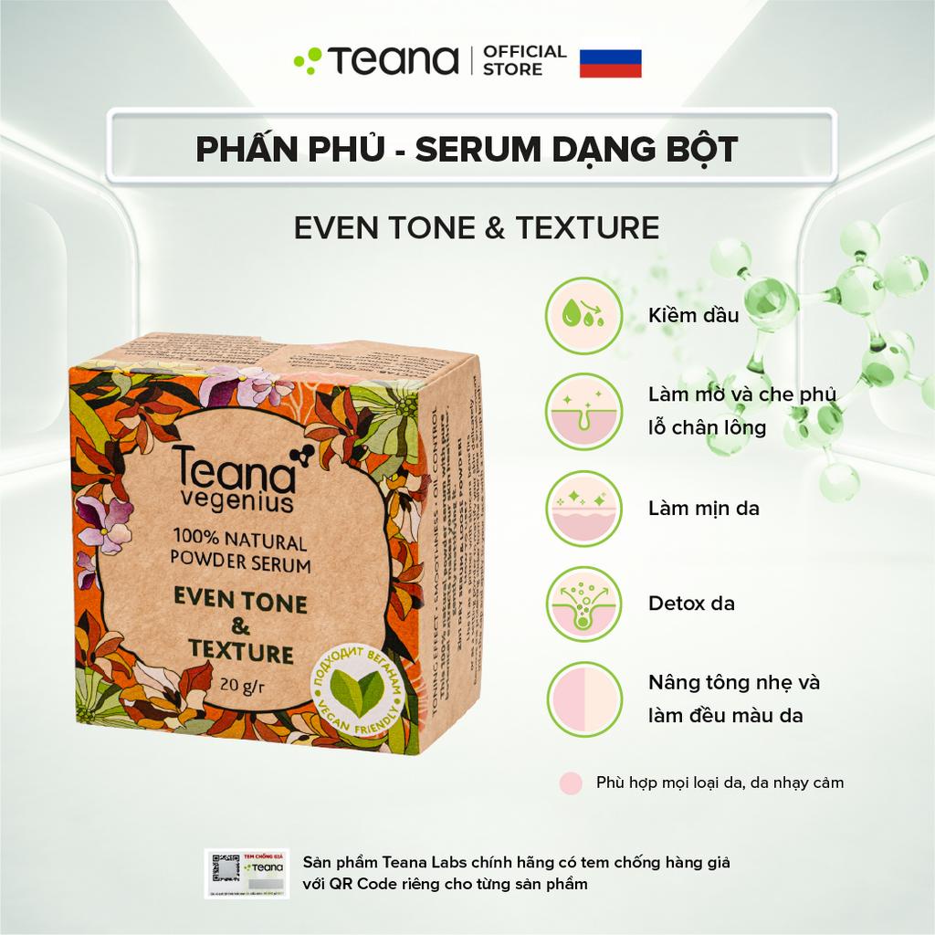 Phấn phủ - serum dạng bột Teana Natural Powder Even Tone & Texture