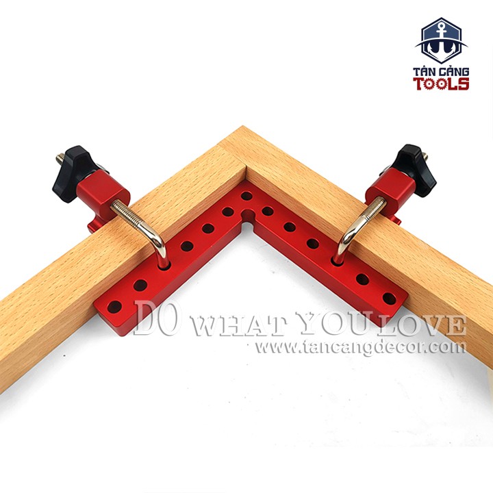 Bộ Kẹp Góc Vuông 160 x 160 mm Nhôm Đúc