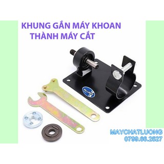 COMBO BỘ ĐẾ CHUYỂN MÁY KHOAN THÀNH MÁY MÀI ĐA NĂNG