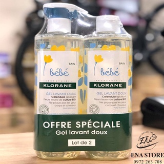 Sữa Tắm gội Klorane Bebe 500ml/chai