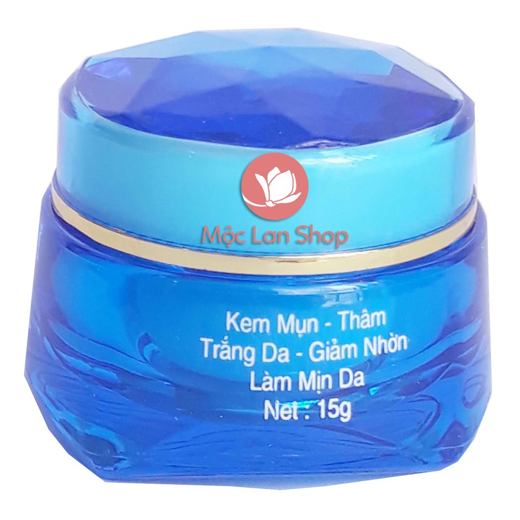 Kem mụn thâm, trắng da, giảm nhờn, làm mịn da - Kem Nano white 15gr - Mỹ phẩm Mộc Lan (KNANOMUN15) | BigBuy360 - bigbuy360.vn