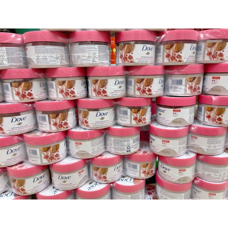 TẨY DA CHẾT TOÀN THÂN DOVE 298g CHUẨN MỸ