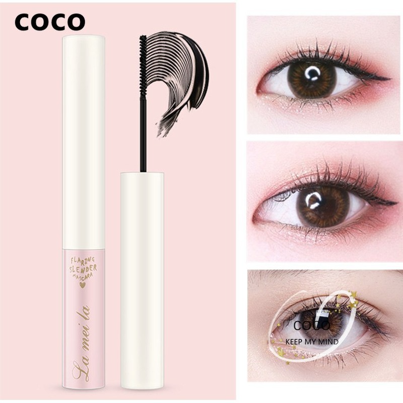 Mascara chuốt mi Lameila siêu mỏng với vỏ hồng đẹp mắt