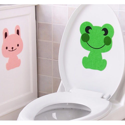 MIẾNG DÁN KHỬ MÙI TOILET THAN HOẠT TÍNH HÌNH THÚ NGỘ NGHĨNH[SIÊU GIÁ TỐT]